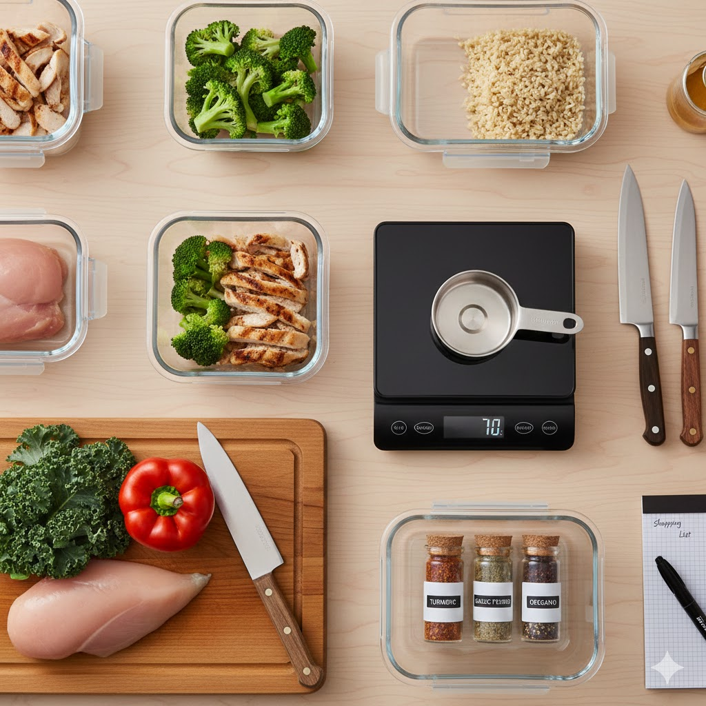 he Ultimate 7-Day Weight Loss Meal Prep Guide: Eat Better, Stress Less