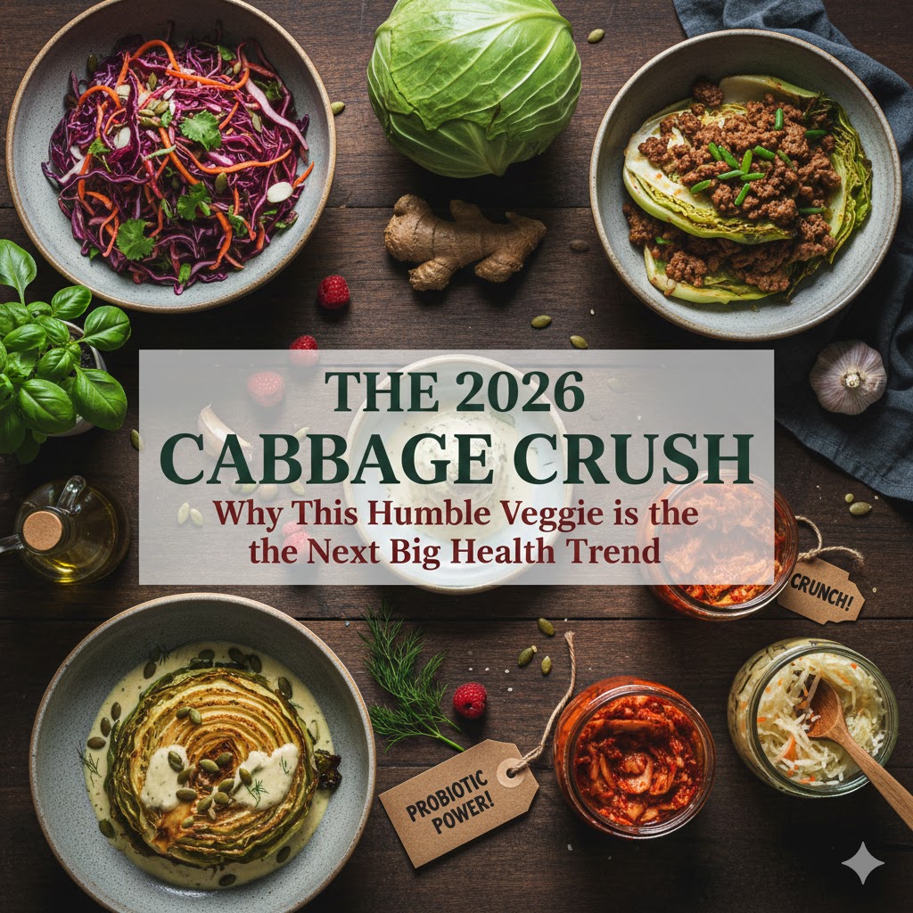 The 2026 Cabbage Trend You Need to Try: "Cabbage Crush" Recipes for Gut Health